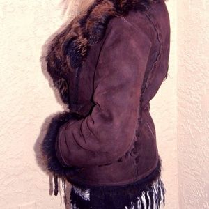 Shearling Coat Size 36  (6 US)